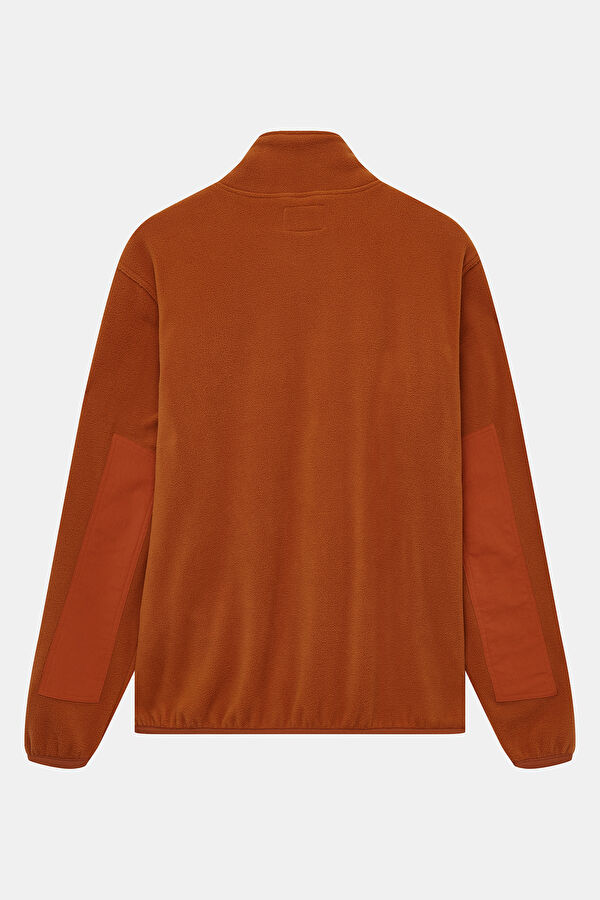 Kiremit Relax Kalıp Erkek Sweatshirt 3