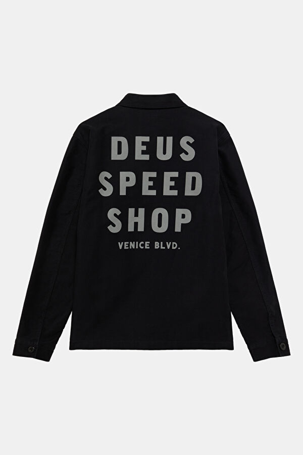 Black Zip-Up Men's Jacket 2