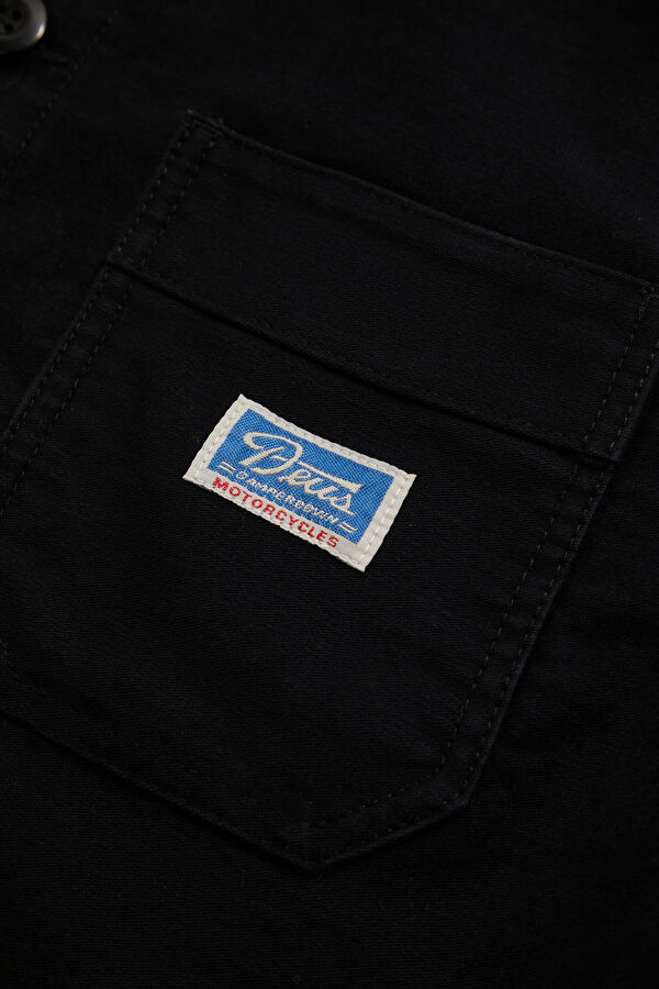 Black Zip-Up Men's Jacket 4
