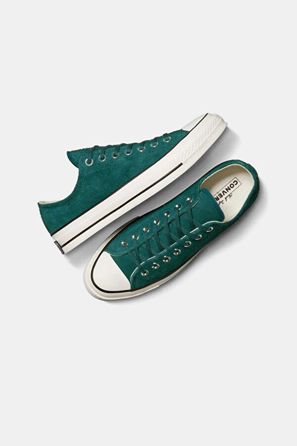 Chuck 70 Textured Suede Yeşil Erkek Spor Ayakkabı 5