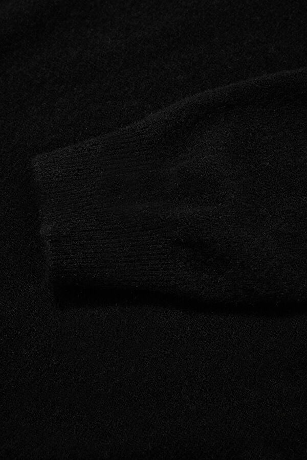 Black Wool Men's Sweater 4