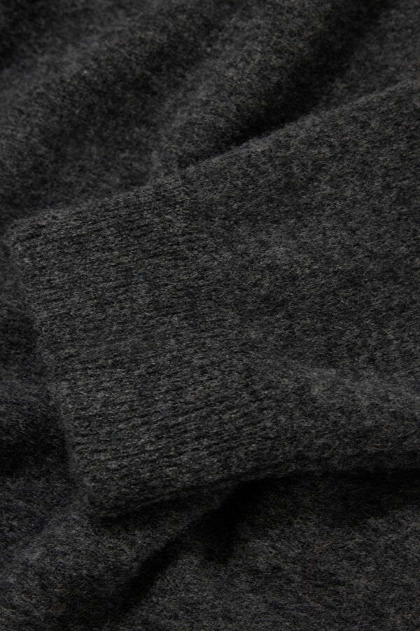 Anthracite Wool Men's Sweater 4