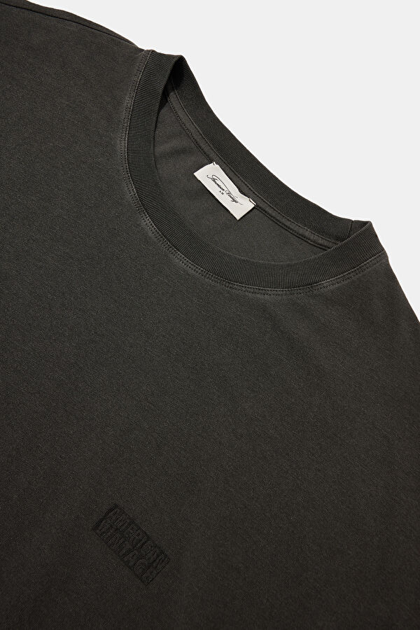 Relax Fit Anthracite Crew Neck T-Shirt 3