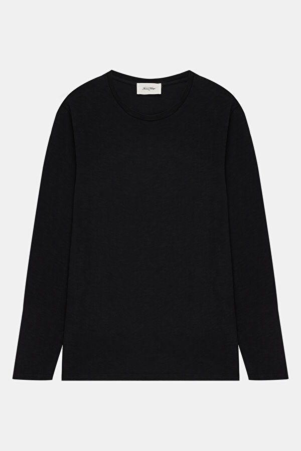 Relax Fit Black Crew Neck T-Shirt
