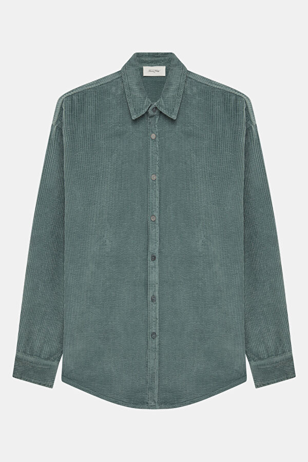 Relax Fit Green Men's Shirt