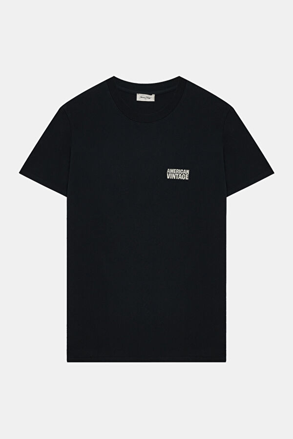 Relax Fit Black Crew Neck T-Shirt