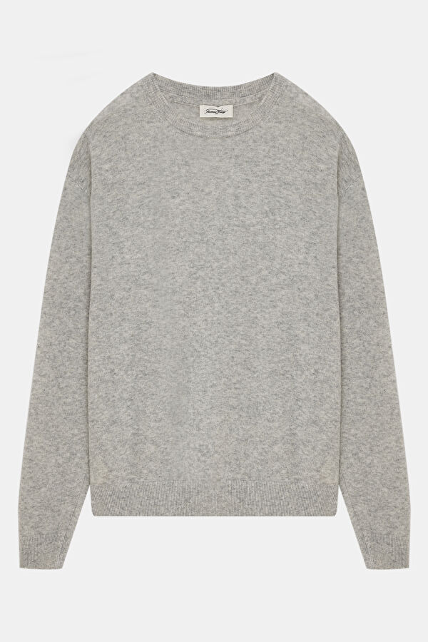Grey Wool Men's Sweater