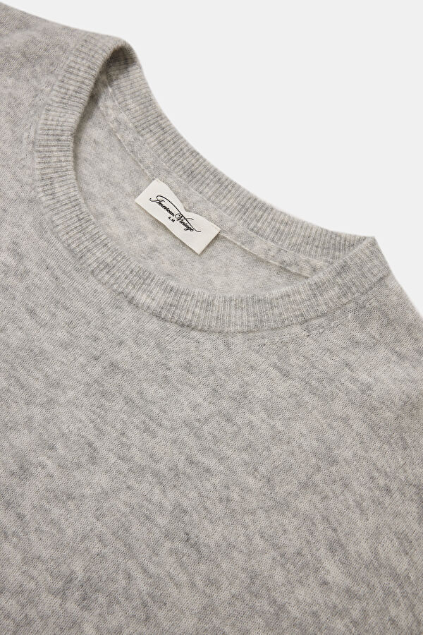 Grey Wool Men's Sweater 3