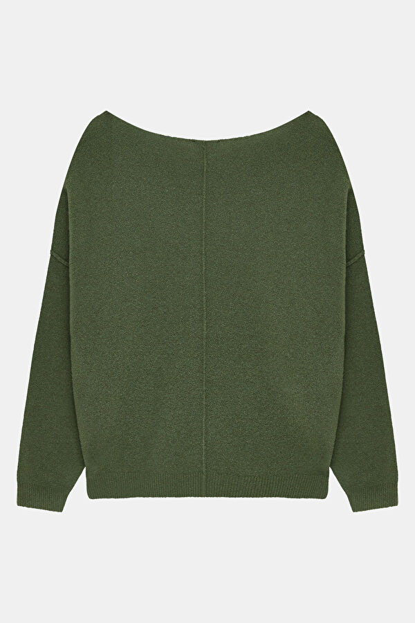 Khaki Women's Sweater 2