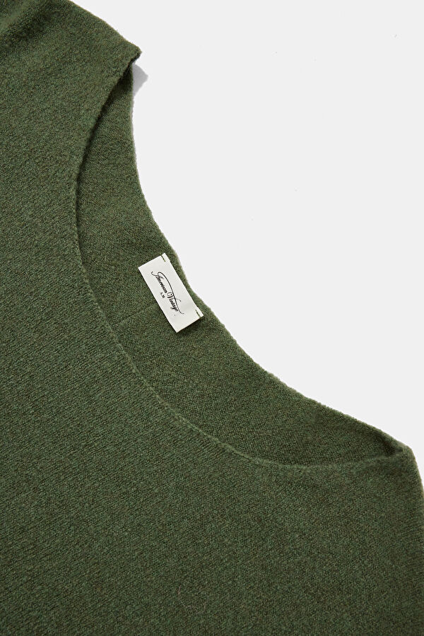 Khaki Women's Sweater 3