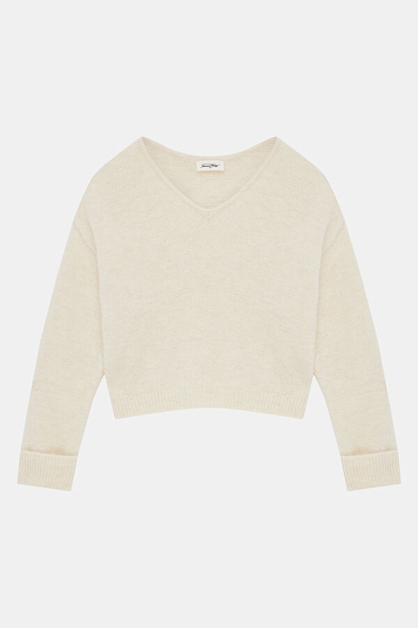 Beige Women's Sweater