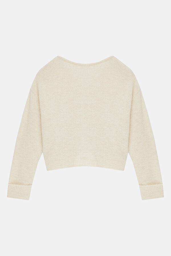Beige Women's Sweater 2