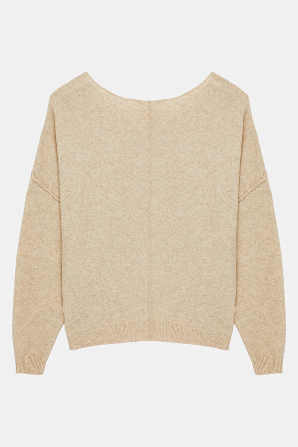 Beige Women's Sweater 2