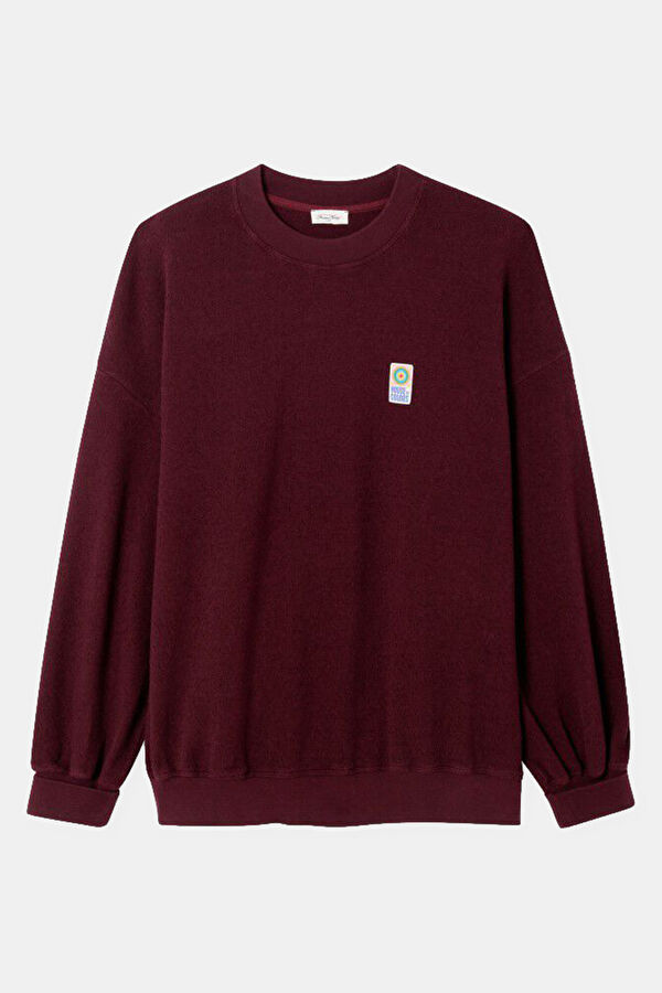 Bordo Kadın Sweatshirt