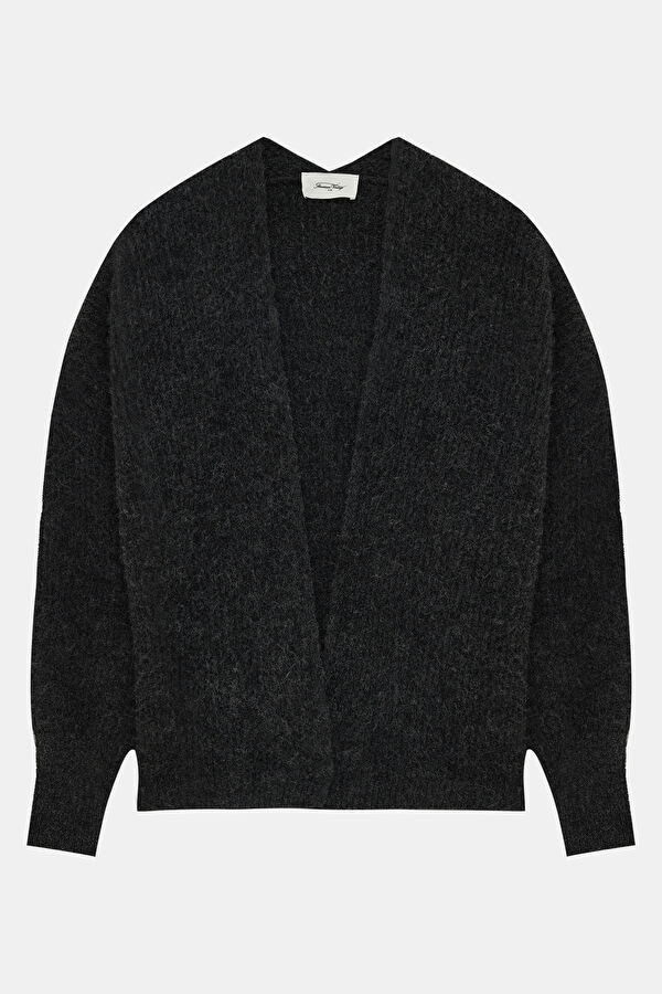 Dark Gray Women's Cardigan