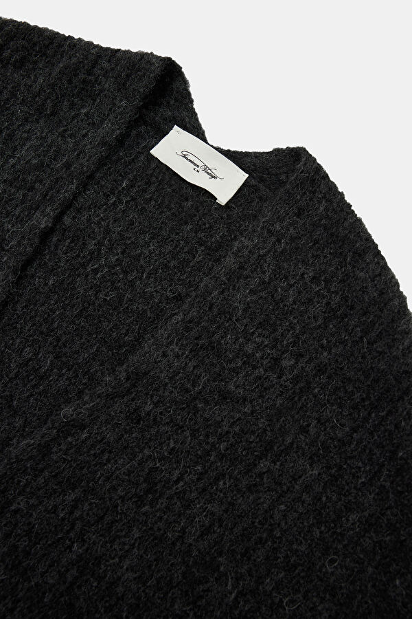 Dark Gray Women's Cardigan 3