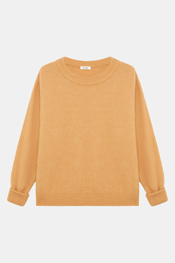 Salmon Alpaca Wool Women's Sweater