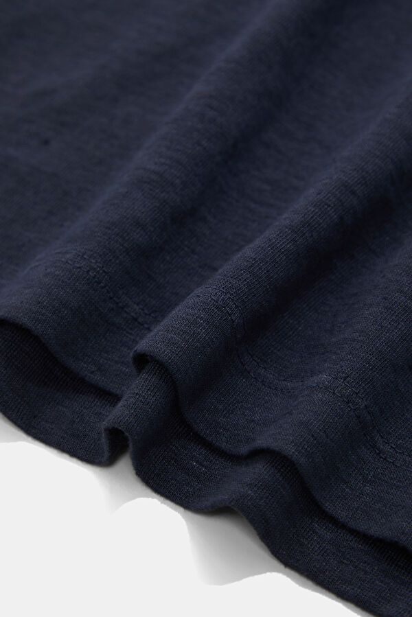 Navy Crew Neck Men's T-Shirt 4