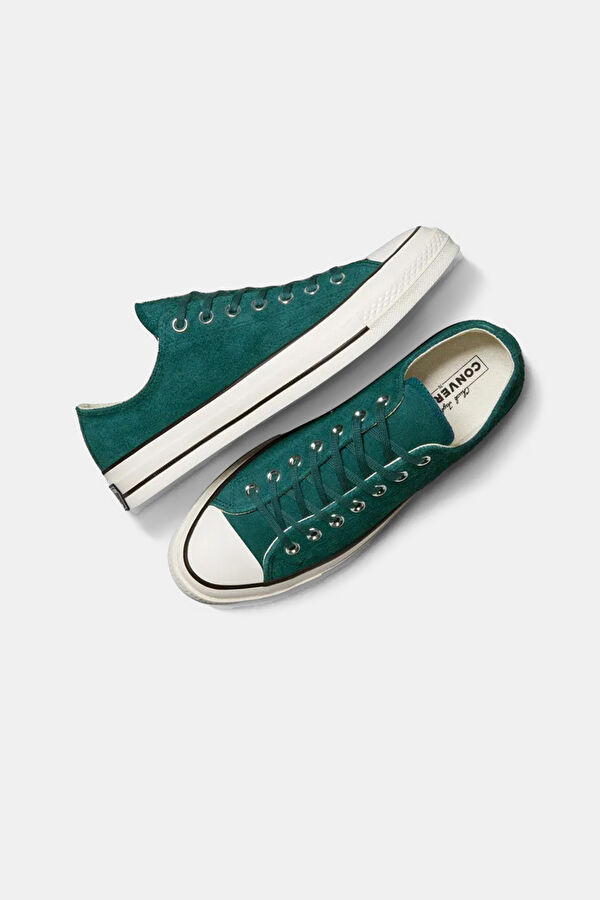 Chuck 70 Textured Suede Yeşil Kadın Spor Ayakkabı 5