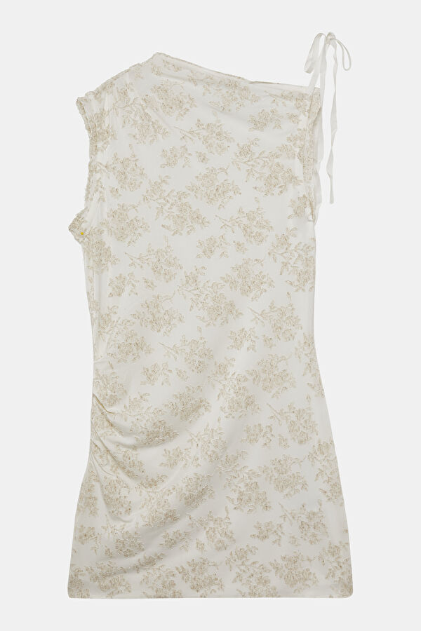 Cream Mini Women's Dress 3