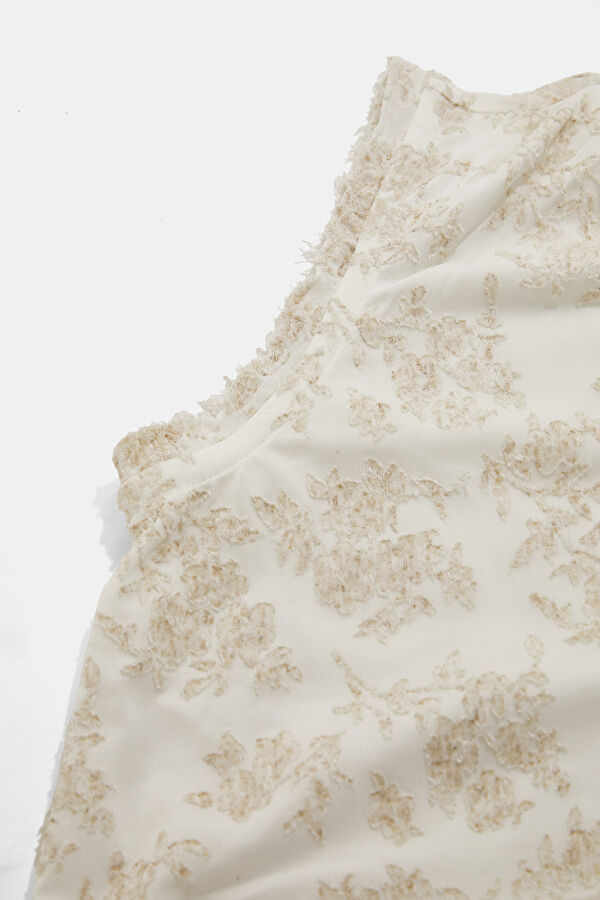 Cream Mini Women's Dress 6
