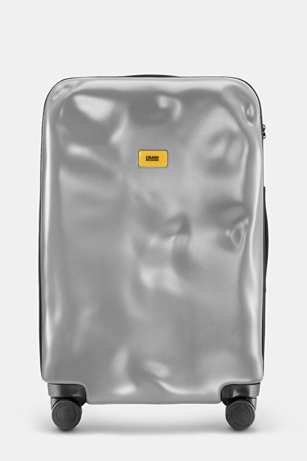 Icon Medium Silver Suitcase