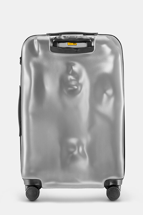 Icon Medium Silver Suitcase 2
