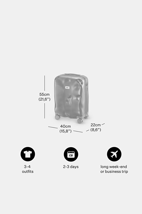 Icon Cabin Sarı Valiz 6