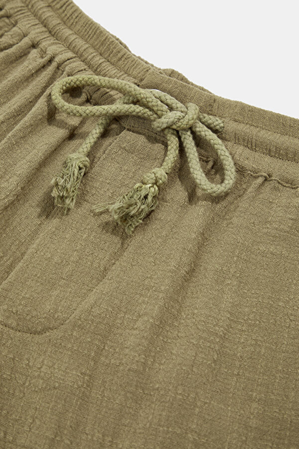 Haki Kadın Şort 3