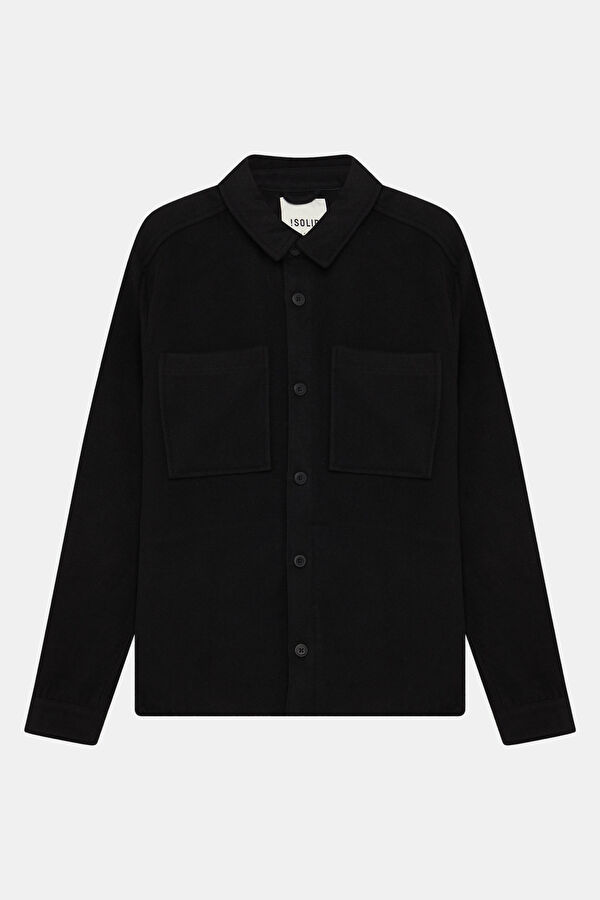 Relax Fit Black Men's Shirt