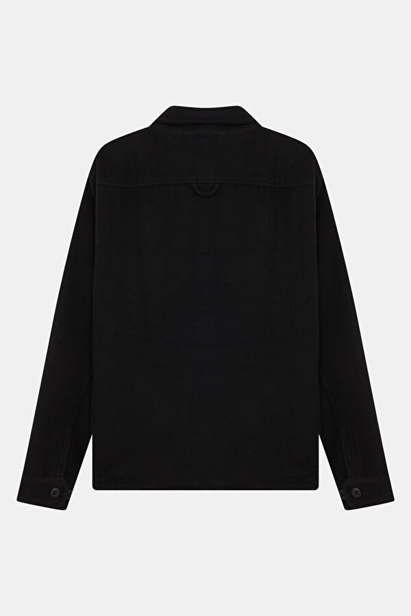 Relax Fit Black Men's Shirt 2