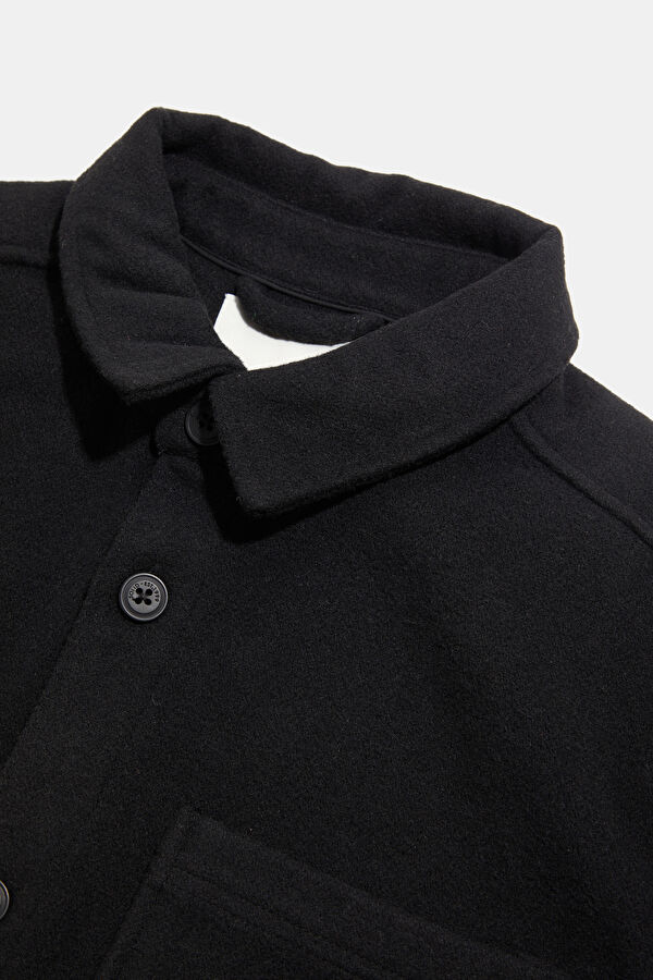Relax Fit Black Men's Shirt 3