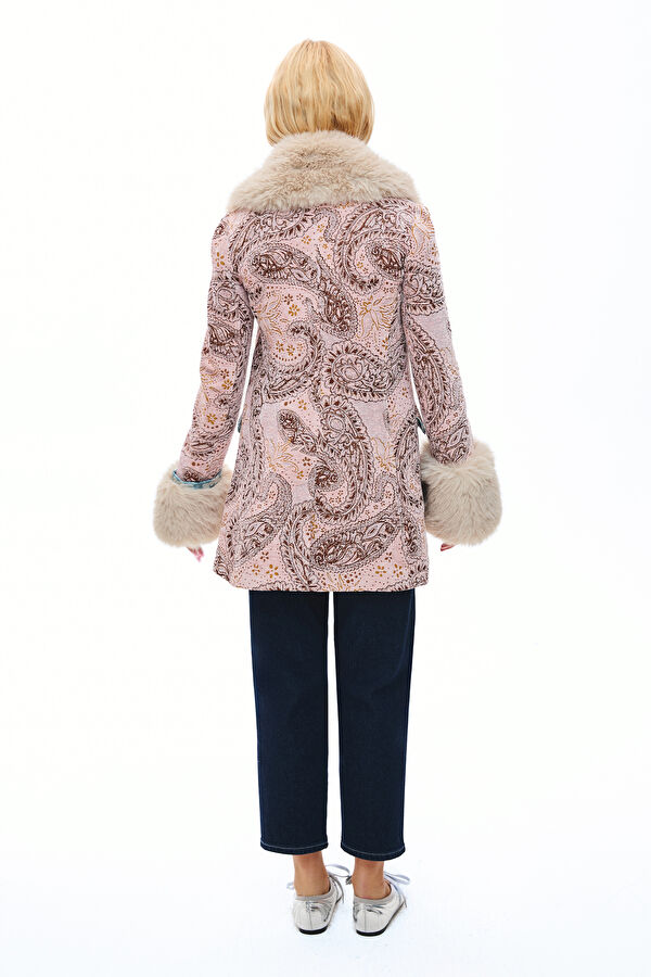 Rose Pink Women's Coat 2