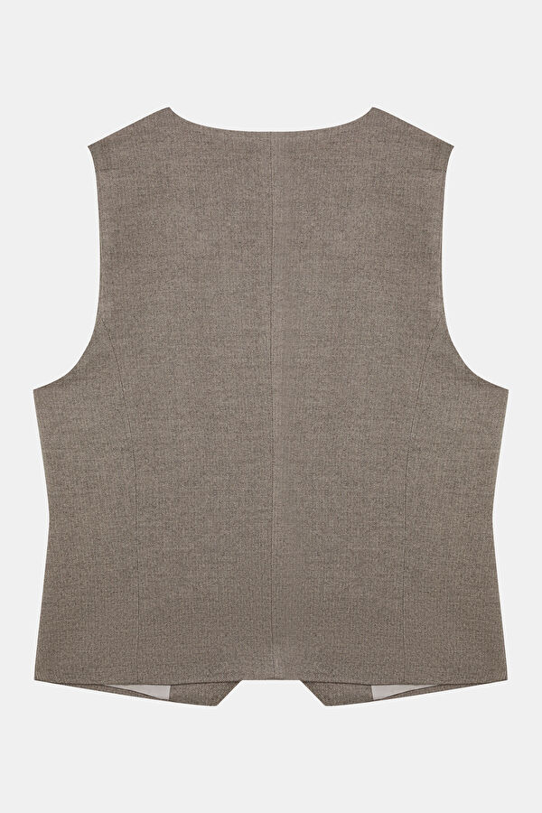 Beige Women's Vest 2