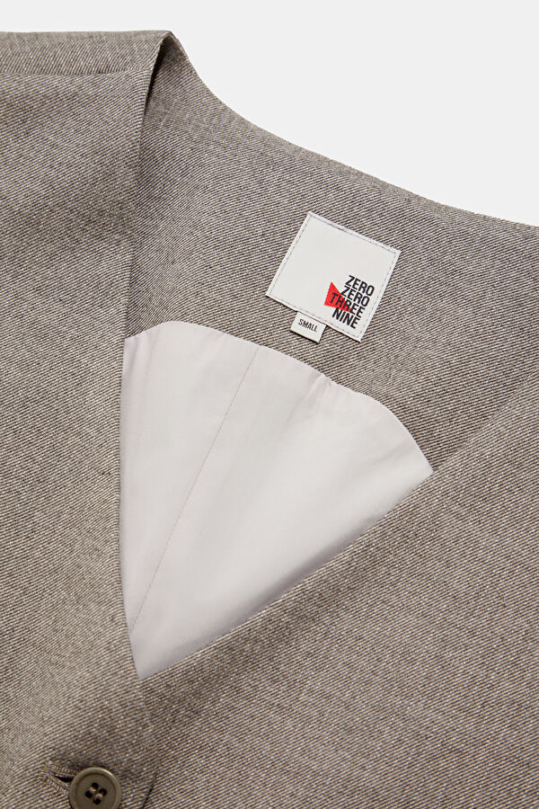 Beige Women's Vest 3