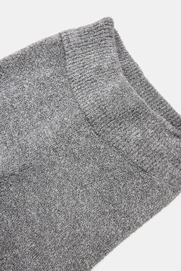 Gri Wide Leg Kadın Pantolon 3