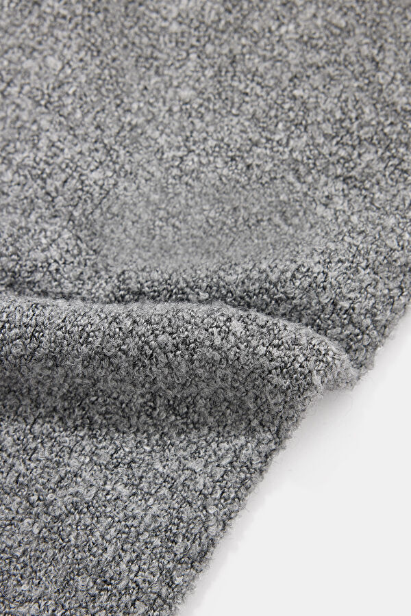 Gri Wide Leg Kadın Pantolon 4