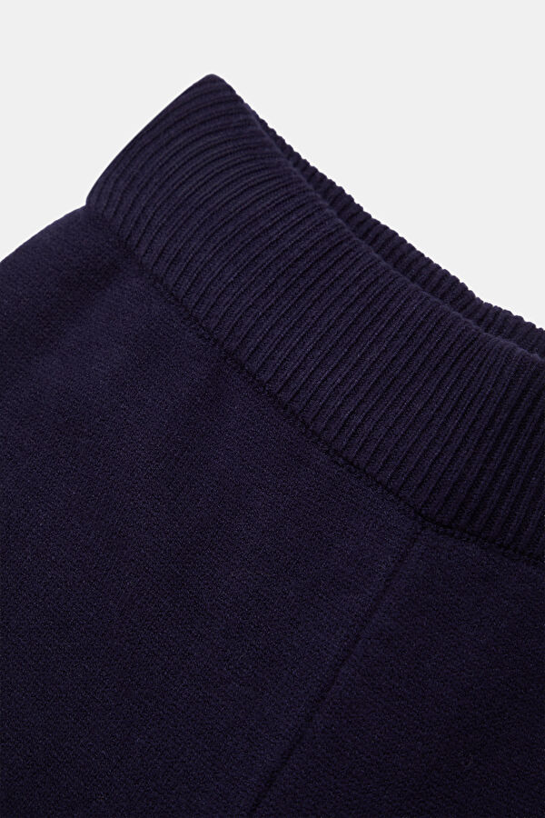 Indigo Wide Leg Viscose Women's Trousers 3