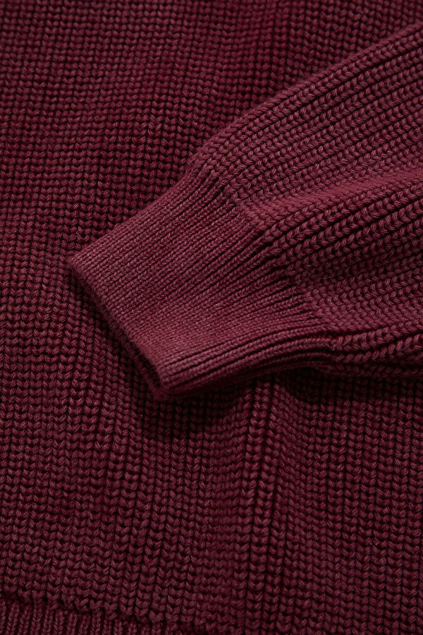 Bordo Triko Erkek Kazak 5