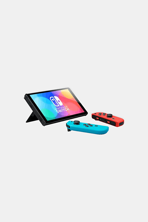 Nintendo Switch Oled Konsol Kırmızı/Mavi 2