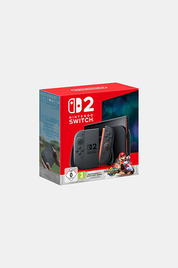 Nintendo Switch 2 Konsol Mario Kart World Siyah
