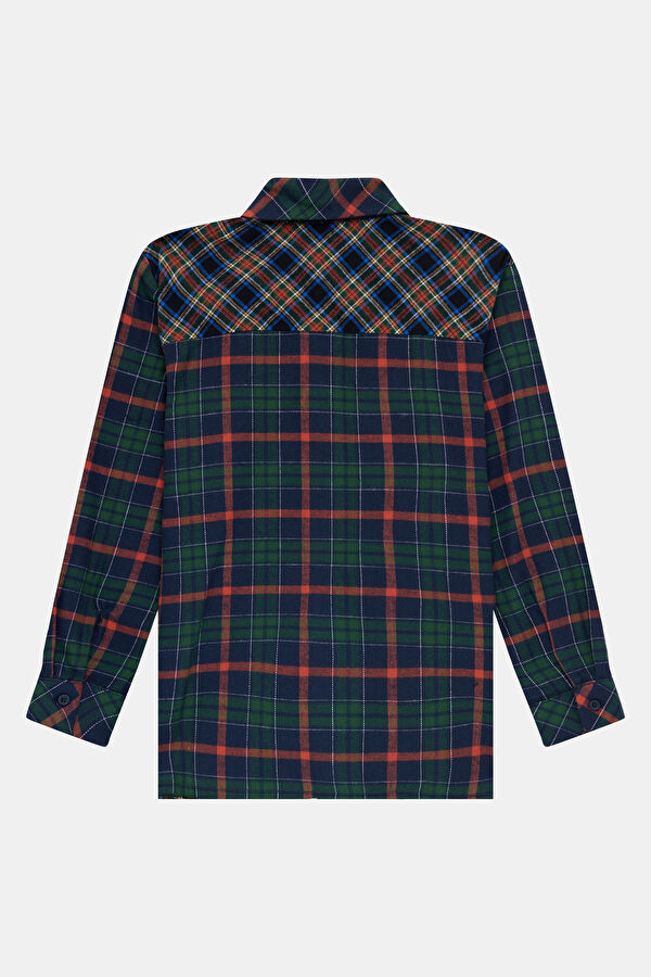 Multicolored Patterned Kids Shirt 2