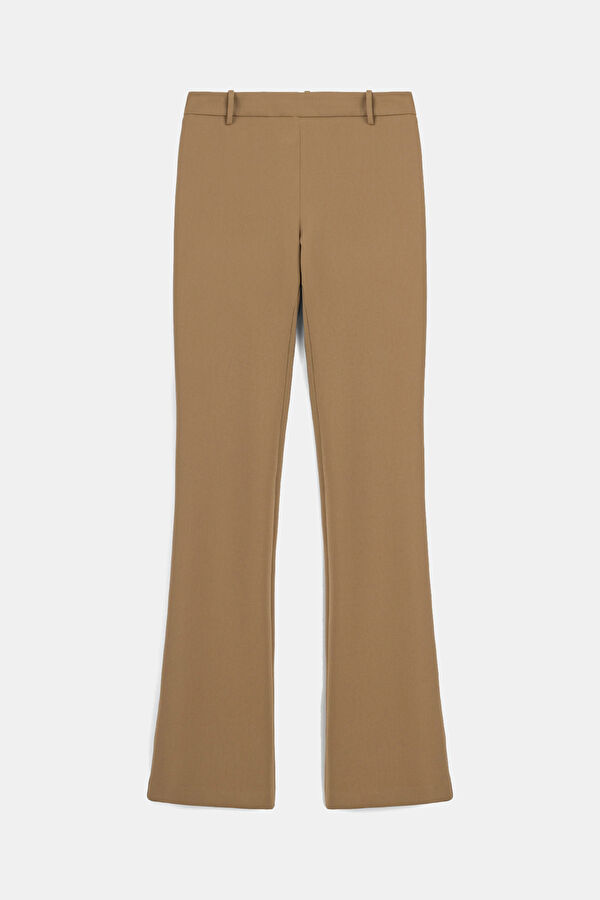 Camel Bootcut Kadın Pantolon