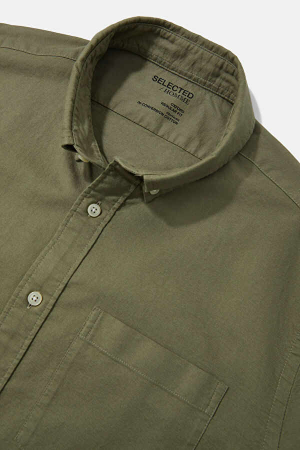 Khaki Men's Shirt 3
