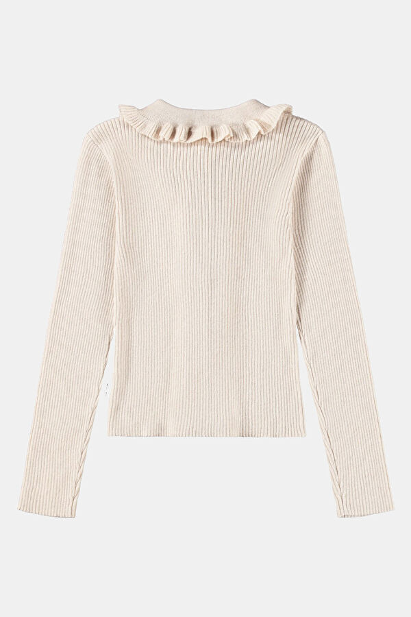 Gamora Cream Wool Cardigan 2