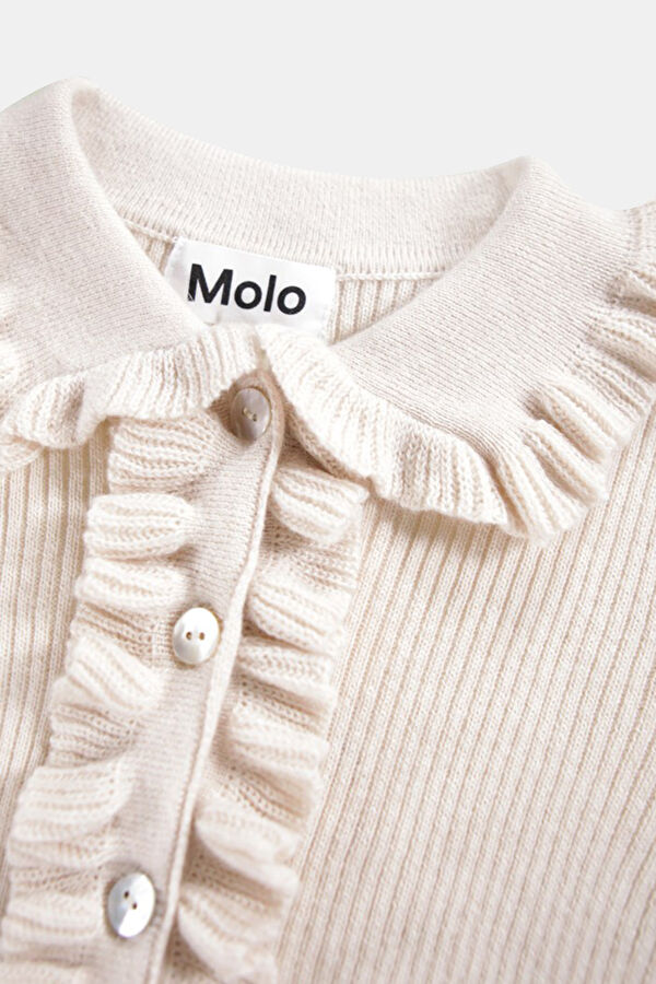 Gamora Cream Wool Cardigan 3