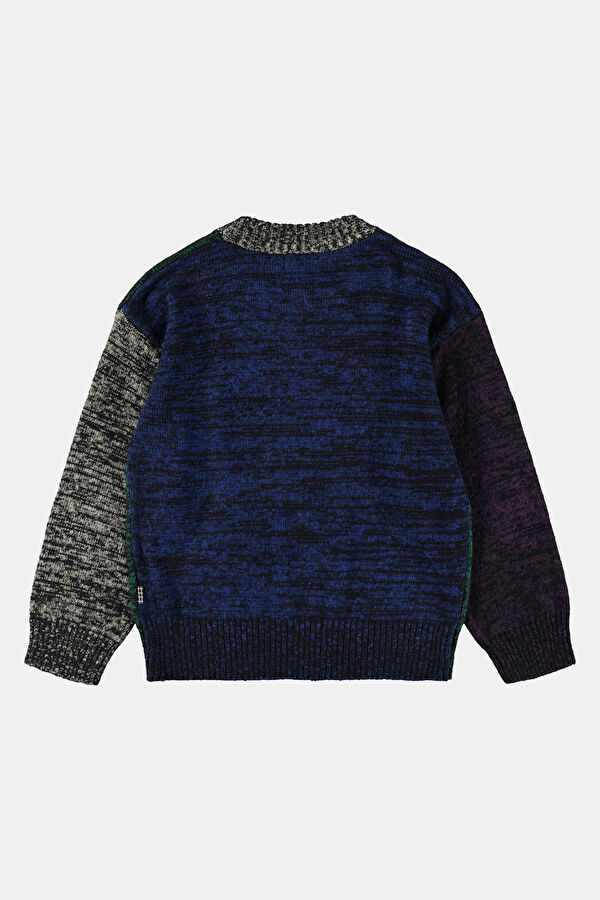 Brian Khaki Patterned Sweater 2