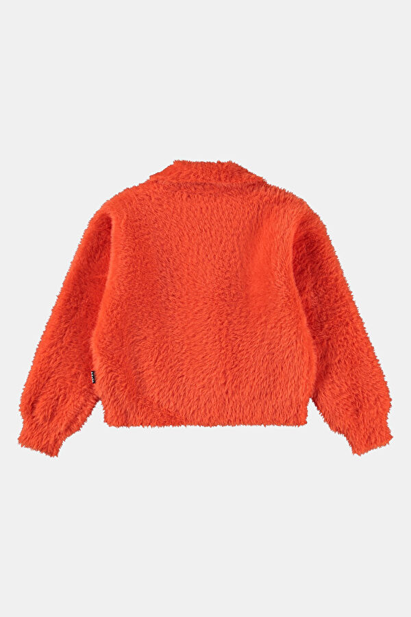 Orange Buttoned Jacket 3