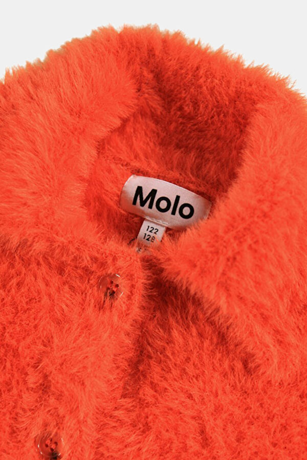Orange Buttoned Jacket 4