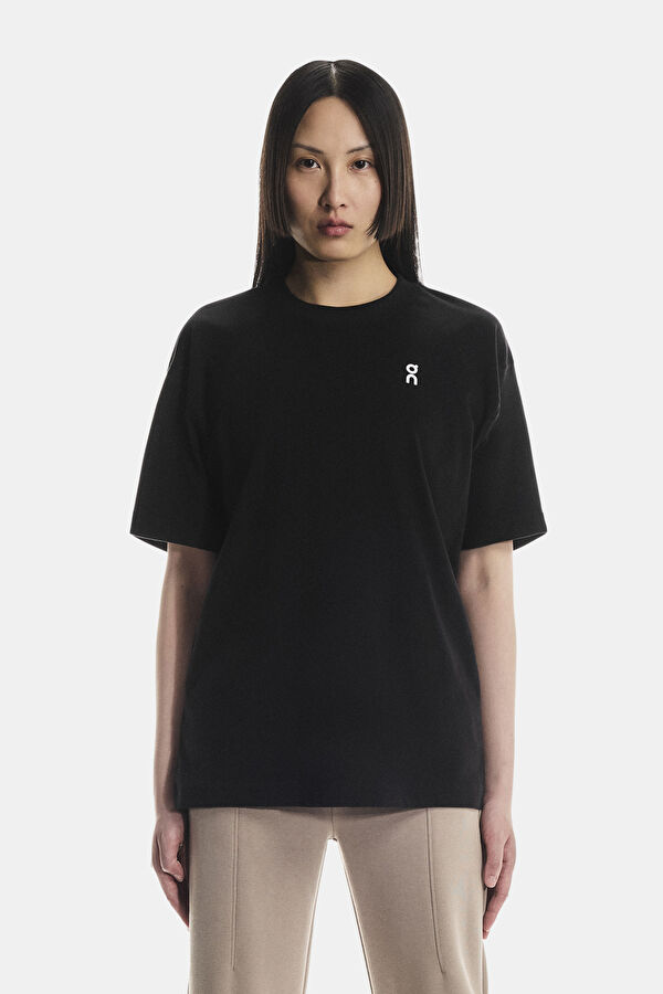 Club T Siyah O Yaka Kadın T-Shirt 2
